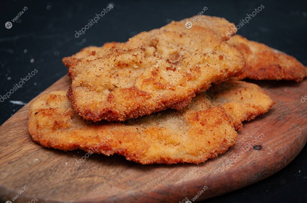 Knusprige Panade Nahaufnahme