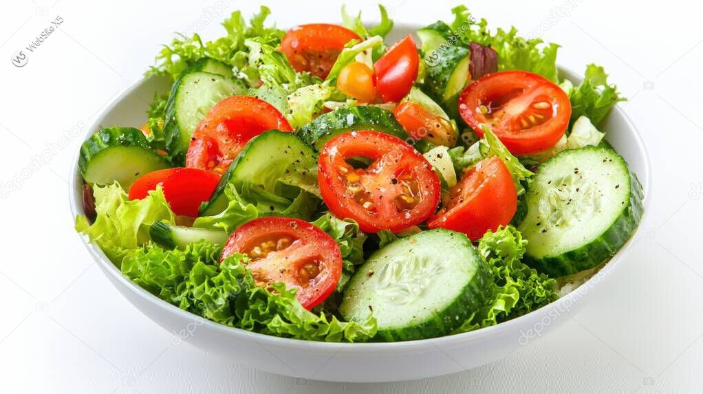 Frischer gemischter Beilagensalat